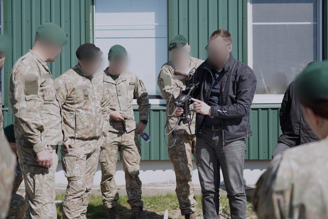 DBOX presented to Lithuanian Armed Forces during an exercise