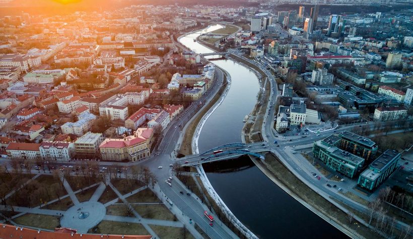 Vilnius from above